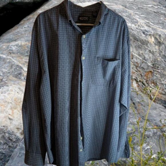Puritan  XLT wrinkle resistant men's cotton polyester blend button down shirt - Picture 1 of 1